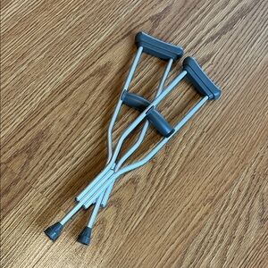 Crutches for 18” Dolls